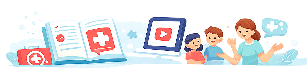 Illustration Erste Hilfe lernen